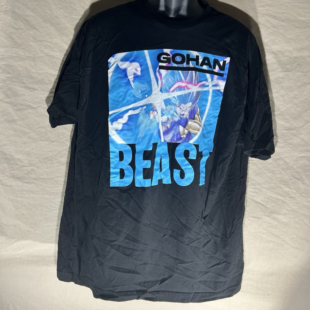 Dragon Ball Super Gohan Beast Graphic T-Shirt Black 2XL